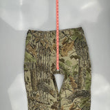 Mossy Oak Camo Cargo Trousers - 36W 29L Khaki Cotton