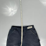 Carhartt Carpenter Trousers - 32W 30L Grey Cotton