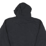 JANSPORT Mens Black Hoodie Jacket XL Polyester Blend Plain Zip Pocket