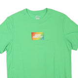 NIKE Mens Green ASAP Summer Fest Graphic T-Shirt M Short Sleeve Crew Neck