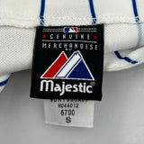 Chicago Cubs Majestic Mlb Jersey - Small Blue Polyester