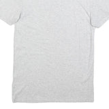 LACOSTE Mens Grey Crew Neck Short Sleeve T-Shirt M Cotton Casual Essential