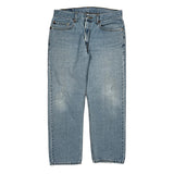 505 Levis Jeans - 32W 28L Light Wash Cotton