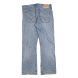 LEVI'S 507 Mens Jeans Blue Regular Straight Denim Light W36 L32 Zip Cotton Blend