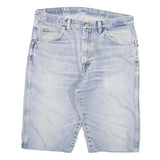 WRANGLER Mens Denim Blue Casual Shorts L W32 Classic Cotton Blend