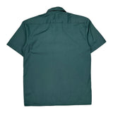 Dickies Short Sleeve Shirt - Medium Green Polyester Blend