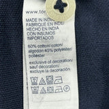 Tommy Hilfiger Polo Shirt - Large Navy Cotton