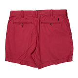 Polo By Ralph Lauren Chino Shorts - 37W 6L Red Cotton