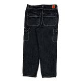 Empyre Cargo Pants - 34W 30L Black Cotton