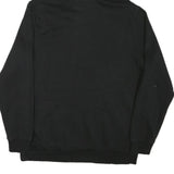 PUMA Mens Black Hoodie L Cotton Blend Casual Pullover Sweatshirt