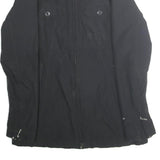 THE NORTH FACE Womens Black Outdoor Jacket M Polyester Blend Zip