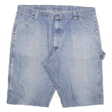 WRANGLER Mens Denim Blue Casual Shorts 3XL W38 Cotton Blend Workwear