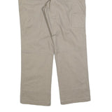 NOBLE TRADING Mens Jeans Beige Regular Regular Cotton Blend W32 L30 Workwear Zip