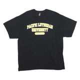 OURAY Mens Black Pacific Lutheran University Grandma T-Shirt XL Short Sleeve