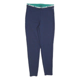 TOMMY JEANS Womens Joggers Navy Blue Slim Tapered M W28 L28 Logo Waistband