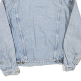 LEE Mens Blue Denim Jacket XL Cotton Blend Button Closure Classic Fit Casual