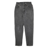 LEVI'S 512 Womens Jeans Black Slim Skinny Denim Medium W27 L29 Classic Style