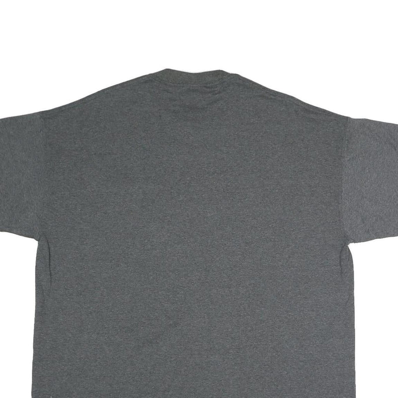 RUSSELL ATHLETIC Mens Grey Graphic T-Shirt XL Short Sleeve Crew Neck Cotton