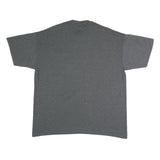 RUSSELL ATHLETIC Mens Grey Graphic T-Shirt XL Short Sleeve Crew Neck Cotton