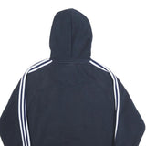 ADIDAS Womens Black Hoodie XL Cotton Blend Sportswear Casual Pullover