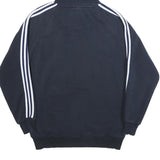 ADIDAS Womens Black Hoodie XL Cotton Blend Sportswear Casual Pullover