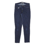 LEVI'S 711 Womens Slim Dark Blue Denim Slim Fit Jeans W28 L27