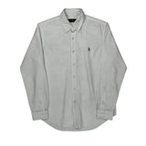 Ralph Lauren Shirt - Medium White Cotton