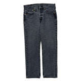 501 Levis Jeans - 30W 29L Gray Cotton