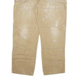 DICKIES Mens Regular Fit Beige Cotton Blend Denim W40 L32 Durable Workwear Jeans