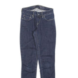 LEVI'S Womens Jeans Blue Slim Skinny Denim Medium W26 L30 Classic Fit Zip