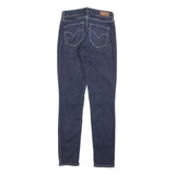 LEVI'S Womens Jeans Blue Slim Skinny Denim Medium W26 L30 Classic Fit Zip