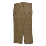 Carhartt Double Knee Carpenter Pants - 34W 30L Khaki Cotton