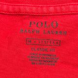 Polo By Ralph Lauren T-Shirt - Medium Red Cotton