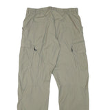 JACK WOLFSKIN Womens Regular Beige Outdoor Cargo Trousers W30 L31 Polyester