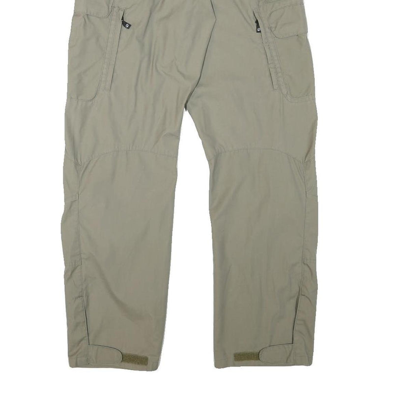 JACK WOLFSKIN Womens Regular Beige Outdoor Cargo Trousers W30 L31 Polyester