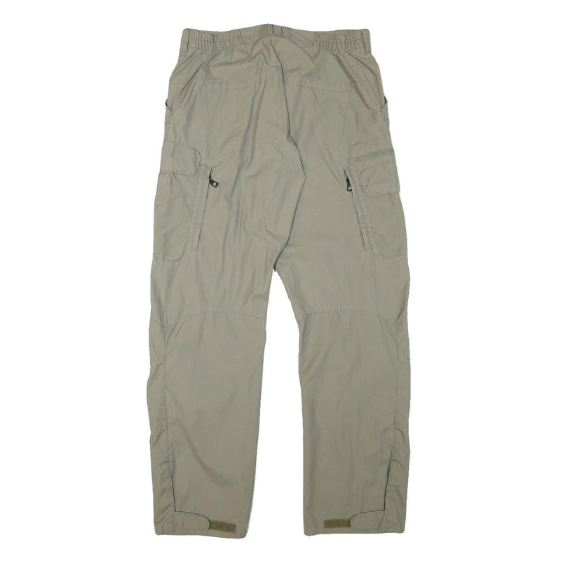 JACK WOLFSKIN Womens Regular Beige Outdoor Cargo Trousers W30 L31 Polyester