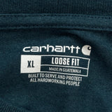 Carhartt T-Shirt - XL Blue Cotton