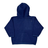 Age 4 Nike Spellout Hoodie - Small Blue Polyester