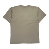 Real Hunters Murina Single Stitch T-Shirt - XL Beige Cotton