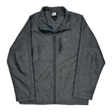 Nike Jacket - XL Gray Polyester
