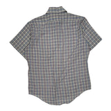 Branford Checked Short Sleeve Shirt - Large Multicoloured Polyester Blend