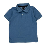 Age 4 Tommy Hilfiger Polo Shirt - XS Blue Cotton