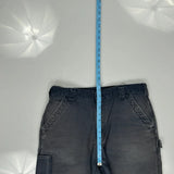 Carhartt Carpenter Trousers - 33W 30L Grey Cotton