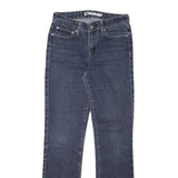 LEVI'S Womens Regular Fit Denim Jeans Dark Blue W27 L30 Classic Cotton Blend Zip