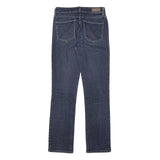 LEVI'S Womens Regular Fit Denim Jeans Dark Blue W27 L30 Classic Cotton Blend Zip