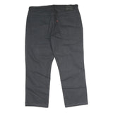 LEVI'S 541 Mens Jeans Black Regular Straight Denim W36 L27 Cotton Blend Zip