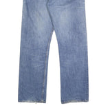 LEVI'S 501 Mens Jeans Blue Regular Straight Denim Medium W36 L34 Classic Fit