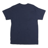 MAJESTIC Mens Navy Mariners Baseball Graphic T-Shirt M Short Sleeve Crew Neck