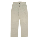 LEVI'S 551 Mens Beige Regular Straight Denim W28 L28 Button Cotton Blend Jeans