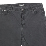 LEE Mens Shorts Black Denim L W36 Casual Classic Cotton Blend